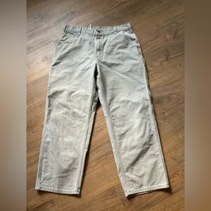 Carhartt Men’s Heavy Canvas Carpenter Work Pants (see measurements for size)